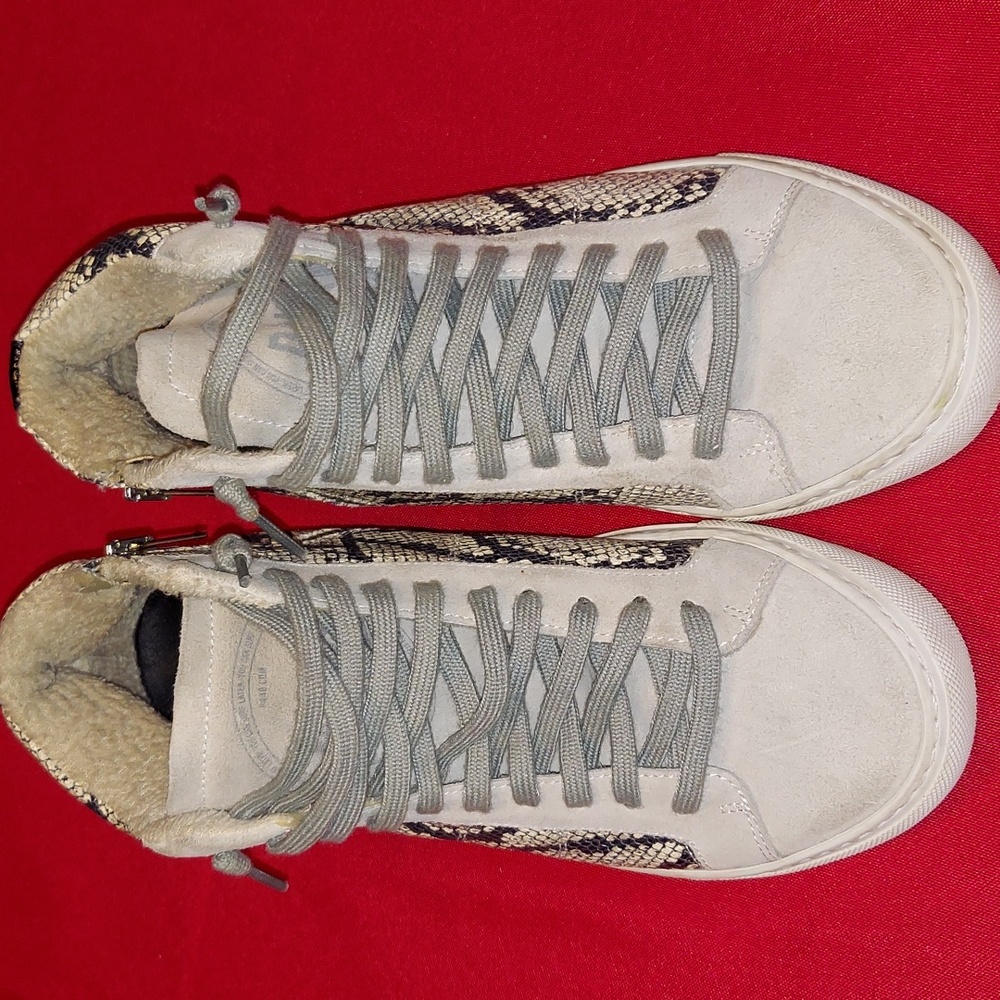 P448 Women's Python Star High Top - Picture 2 of 8